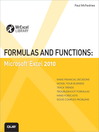 Formulas and Functions (eBook): Microsoft® Excel 2010